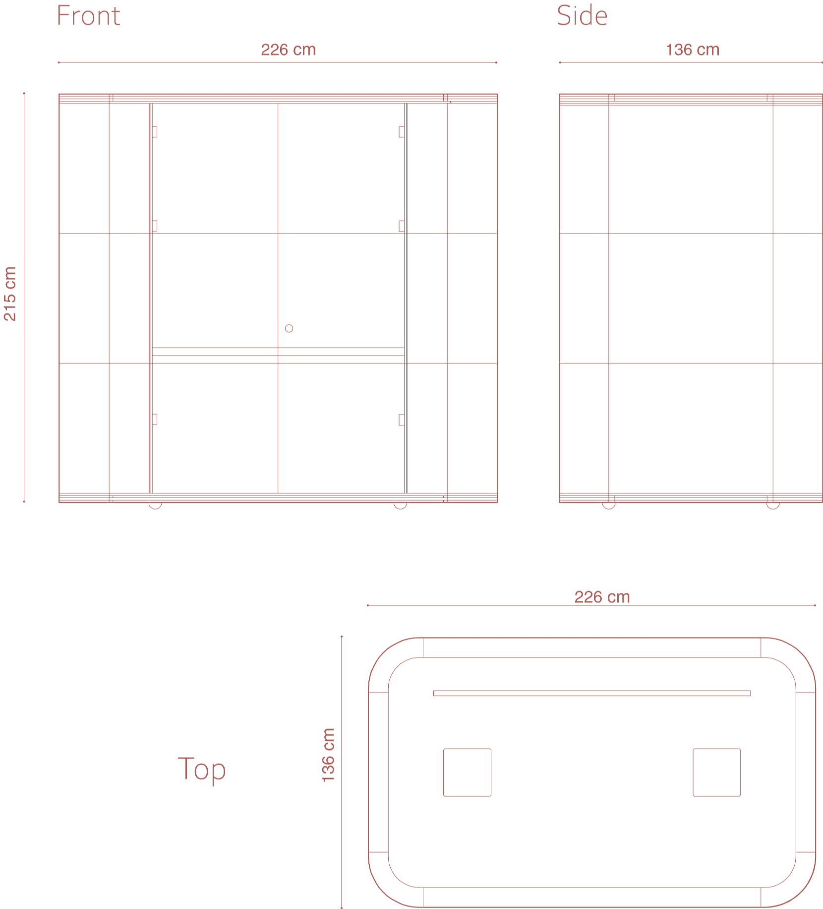 CUBE ACOUSTIC BOOTH diagram 2