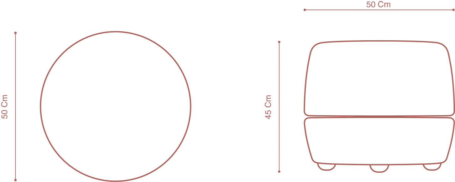 HOOP STOOL diagram 1